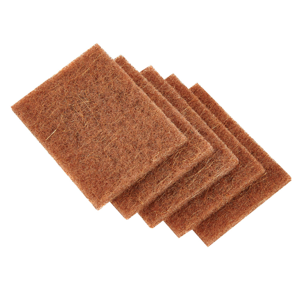 Biodegradable Coconut Kitchen Scourers - Pack of 5