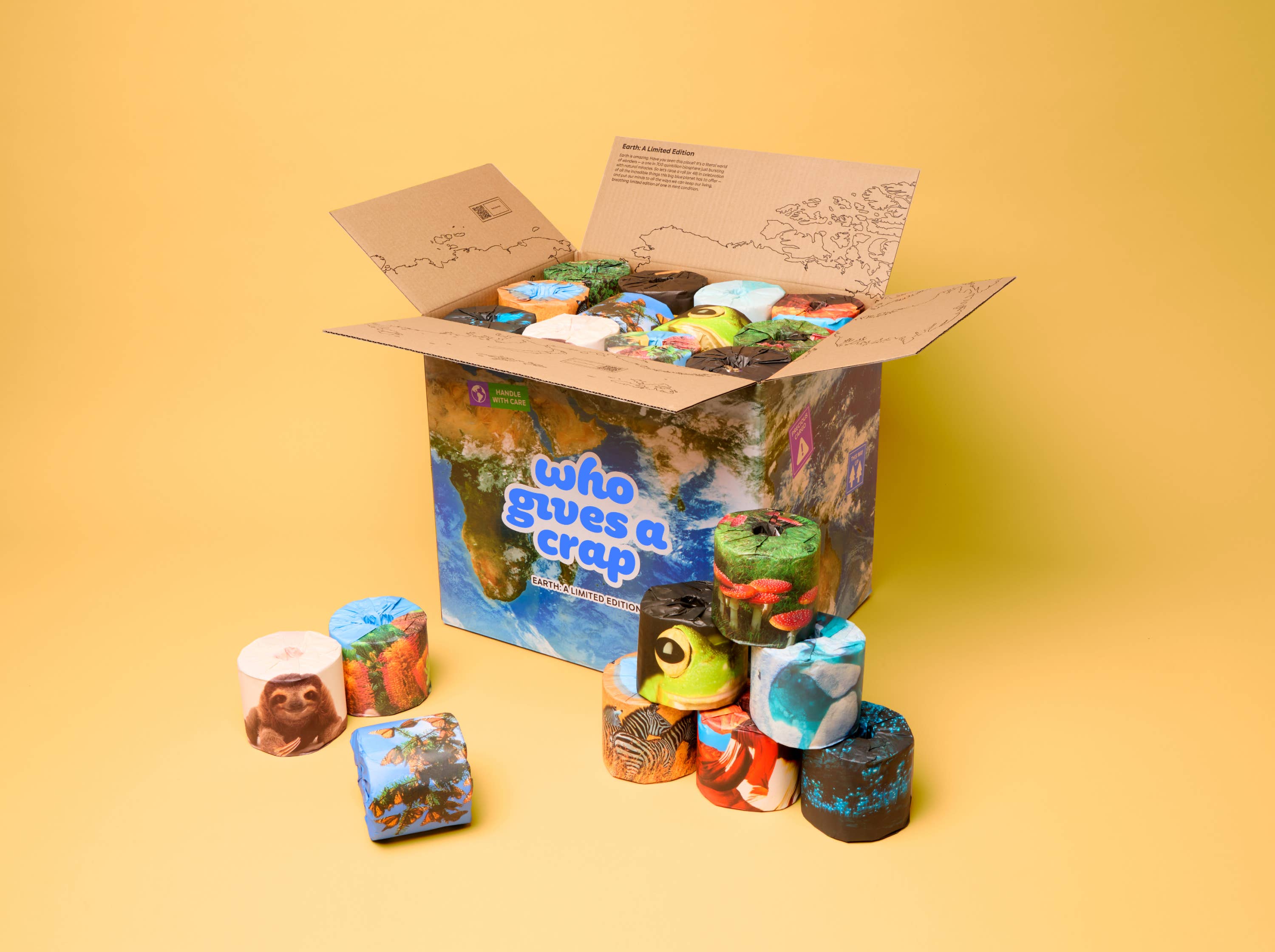 Extra Soft Toilet Roll (48 Rolls) Earth Limited Edition